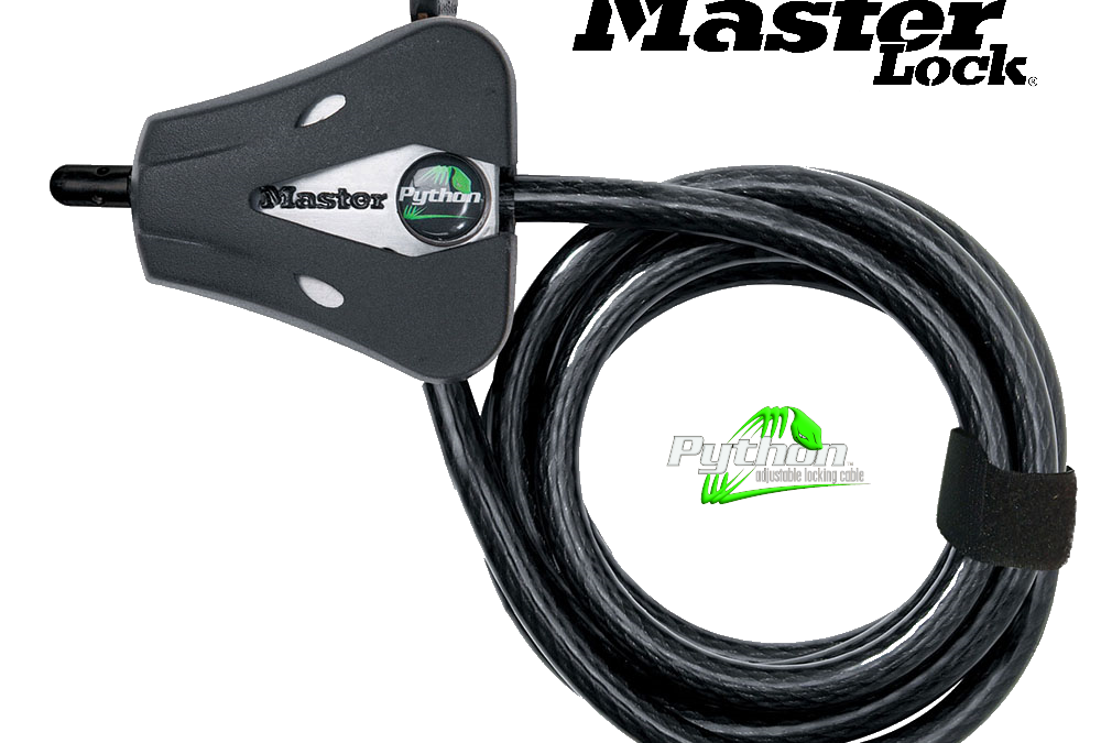 Master Lock Python – 8418D Black_1 | Camera Traps cc